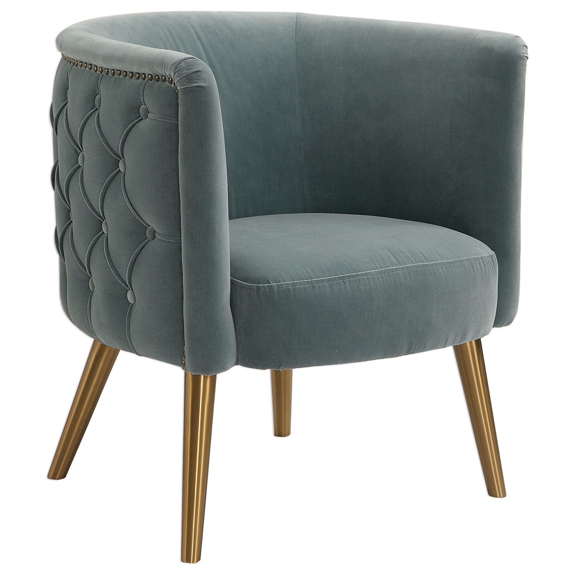 Uttermost Accent Furniture Accent Chairs 23480 Haider Gray Accent